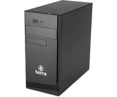 Stacionarus kompiuteris Wortmann Kompiuteris Accra TERRA PC-HOME 4000 Intel® Core™ i3 i3-14100 8 GB DDR5-SDRAM 500 GB SSD Windows 11 Home Mini Tower Juodas