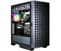 Stacionarus kompiuteris Žaidimų kompiuteris Hyrican COUGAR AIRFACE ECO BK (7545) Ryzen 9 9950X3D vandens aušinimas 64GB/2TB SSD RTX 5080 Win11 Juodas