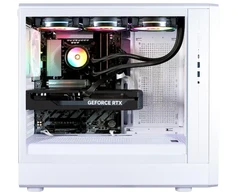Stacionarus kompiuteris Žaidimų kompiuteris Hyrican Gamemax Claw WH (8112) Ryzen 5 9600X vandens aušinimas 32GB/1TB SSD RTX 5070 Ti Win11 Baltas