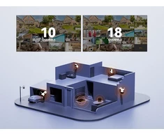 Stebėjimo sistema Imou 5x Cruiser 4MP POE kamera