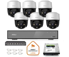 Stebėjimo sistema Imou 6x Cruiser 4MP POE kamera