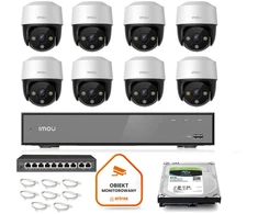 Stebėjimo sistema Imou 8x Cruiser 4MP POE kamera