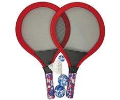 Badmintono raketės 2vnt su priedais