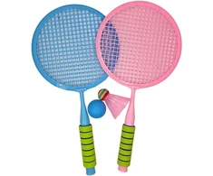 Badmintono raketės 2vnt su priedais