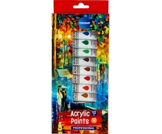 Centrum Dažai akriliniai 12 spalvų x 12 ml