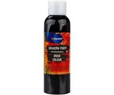 Guašas juoda spalva, 120ml