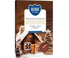 Bispol Sp Kvepiančios žvakutės 6vnt Grandmas kitchen