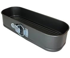 Metalinė kepimo forma atidaroma 31x12x6.8cm 507