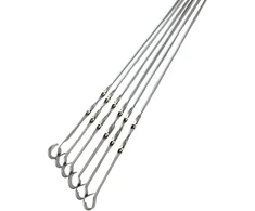 Metaliniai iešmai 6vnt 61 cm