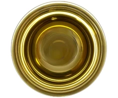 Metalinis dubenėlis aukso spalvos 24cm 6630-24