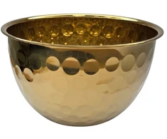 Metalinis dubuo aukso spalvos 18cm 3397-18