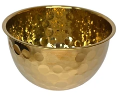 Metalinis dubuo aukso spalvos 20cm 3397-20