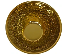 Metalinis dubuo aukso spalvos 22cm 3397-22