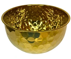 Metalinis dubuo aukso spalvos 24cm 3397-24