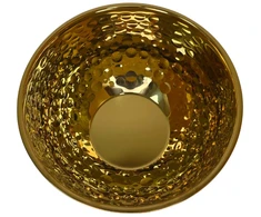 Metalinis dubuo aukso spalvos 26cm 3397-26