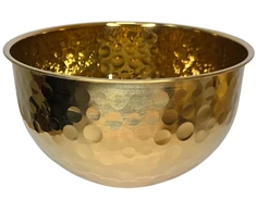 Metalinis dubuo aukso spalvos 26cm 3397-26