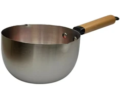 Metalinis prikaistuvas su medine rankena 16cm 9748-16