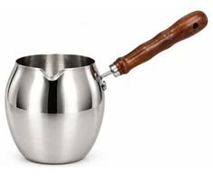 Metalinis prikaistuvas su medine rankena 700 ml