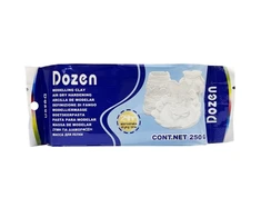 Modeliavimo molis DOZEN 250g baltas