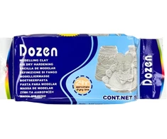 Modeliavimo molis Dozen baltas, 500g