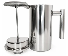 Virdulys Nerūdijančio plieno arbatinukas su nuspaudžiamu sieteliu 1000ml