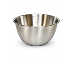Nerūdijančio plieno dubuo apvalus 16 cm