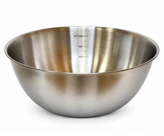 Nerūdijančio plieno dubuo apvalus 20 cm