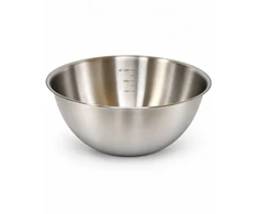 Nerūdijančio plieno dubuo apvalus 22 cm