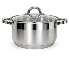 Nerūdijančio plieno puodas Kaisa Villa KV-2249 su dangčiu, 11,8 l