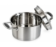 Nerūdijančio plieno puodų rinkinys KAISA VILLA KV-30408, 3 vnt