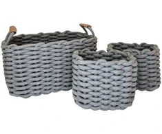 Pintų krepšelių rinkinys 3 vnt. AF197-33