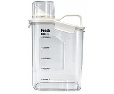 Plastikinis indas su dangteliu 2500 ml