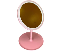 Plastikinis veidrodėlis kosmetinis LED DZ167
