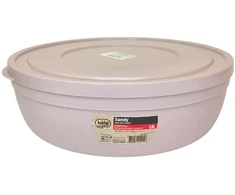 Plastmasinis dubenėlis su dangčiu SANDY 2.8l 25x7,6cm žemas