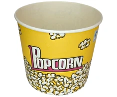 Popieriniai indeliai POPCORN 1,5L 1vnt K-46