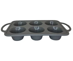 Silikoninė keksiukų forma 6vnt 33x18x4cm QXG052