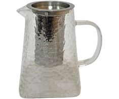 Virdulys Stiklinis arbatinukas nerūdijančio plieno sieteliu 950ml.4302