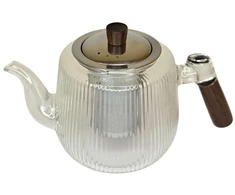 Virdulys Stiklinis arbatinukas su nerūdijančio plieno sieteliu 1000ml 4304