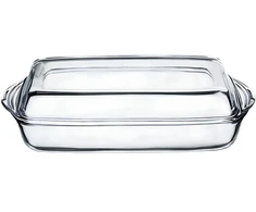 Stiklinis kepimo indas Borcam 1950ml 33.6x19x5cm