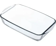 Stiklinis kepimo indas Borcam 2750ml 33.6x19x7cm
