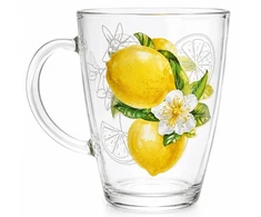 Stiklinis puodelis, 350 ml