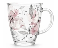 Stiklo puodelis LaVario ODRIA, 350 ml