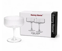 Stiklo taurės 2vnt 220ml DANNY HOME