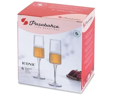 Taurės šampanui Pasabache ICONIC 6 x 190 ml