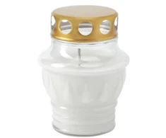 Candle Geralda Mango. 24 h. Transparent col.
