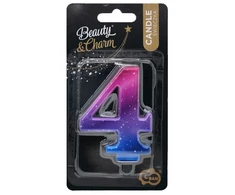 Žvakutė gimtadienio "4"