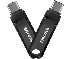 2er Pack SanDisk Ultra Dual Go Type-A/Type-C 128GB USB atmintukas, su pasukamu jungtimi, iki 400 MB/s, USB 3.2 Gen 1x1 (5 Gbit/s)
