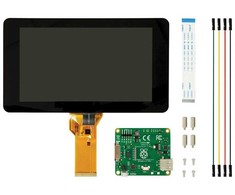 Raspberry Pi 7" Jutiklinis ekranas Ekranas 800 x 480