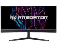Monitorius Acer | Predator X34 F1 | 34 " | QD-OLED | 21:9 | 360 Hz | 0.03 ms | 3440 x 1440 pikselių | 300 cd/m² | HDMI jungtys quantity 2