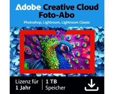 „Adobe Creative Cloud Photography“ prenumerata | 1 metai | 1TB | PC/Mac